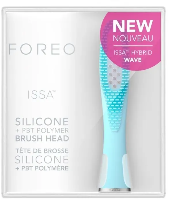 FOREO ISSATM Hybrid Wave Brush Head - Hybrider Ersatzbürstenkopf für ISSATM Sonic Zahnbürste Massage  