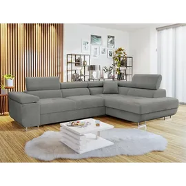 Mirjan24 Ecksofa Torezio, mit Bettkasten und Schlaffunktion, Moderne Schlafsofa (Polo 894, Seite: Rechts)