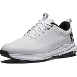 FootJoy Herren Tour RivalGolf Schuh, Weiß Weiß Schwarz, 42 EU