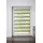 K-HOME Doppelrollo Madrid 35 x 150 cm Farbverlauf/Grün