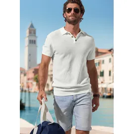 John Devin Poloshirt weiß XXL