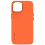 Decoded AntiMicrobial Silicone Backcover iPhone 15 Plus Apricot