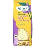 Alnativ Brotbackmischung Landbrot, BIO, glutenfrei, mit Buchweizensauerteig, 450g