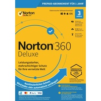 NORTON 360 DELUXE 3 Geräte - 1 Jahr ABO inkl. 25GB - Internet Security 2022