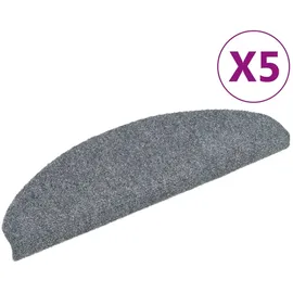 vidaXL Stufenmatte 65 x 21 x 4 cm Hellgrau