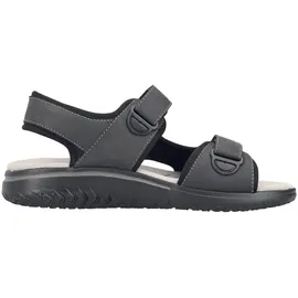 Rieker Trekkingsandalen Herren Schwarz 41