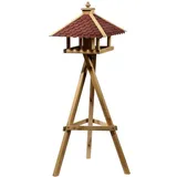 dehner natura premium Futterhaus Brixen, inkl. Ständer Ellmau, ca. B68/H144/T62 cm,