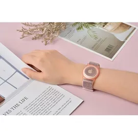 TECH-PROTECT Nylon-Kinderarmband für AirTag pink