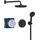 Grohe Precision Unterputz-Duschsystem schwarz matt 348832430