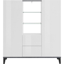 INOSIGN Highboard »Sunrise«, Breite 120 cm, weiß