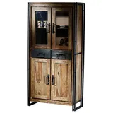 SIT Möbel Vitrine PANAMA 4-türig 0 x 0 x 0 cm Braun
