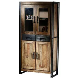 SIT Möbel Vitrine PANAMA 4-türig 0 x 0 x 0 cm Braun