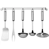 WMF Profi Plus Schaumlöffel-Set, 6-teilig, Cromargan Edelstahl