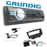 Autoradio Grundig für Ford KA ab 2008 schwarz Bluetooth DAB+ USB AUX