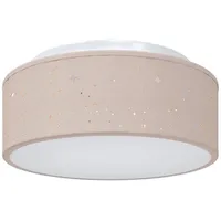 VidaXL - Deckenleuchten mit Sternenhimmel Taupe ø 30 cm