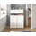 INOSIGN Waschbeckenunterschrank CAPRI 2 Türen 63 x 59 cm Weiß