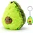 Soma Avocado Kissen 15 x 15 cm Grün