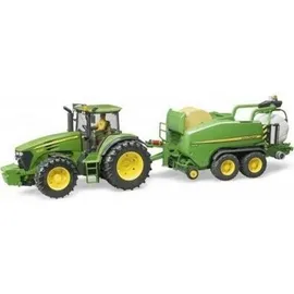 Bruder 02032 - John Deere Rundballen- Presswickelkombination C441R 1:16