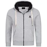 Rock Creek Sweatjacke grau M