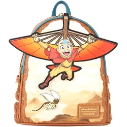 Loungefly Avatar: The Last Airbender Aang Glider Staff Mini Backpack