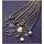 LEONARDO Halskette Romea Clip&Mix goldfarben Edelstahl 50 cm