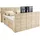 U N O Sports Carryhome Boxspringbett Sandfarben + beige ¦ Maße (cm): B: 202 H: 123