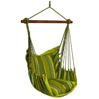 MaDDma Hängesessel Relax Baumwolle Streifen ohne Kissen, Hängesitz Hängestuhl,