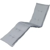 BEST Freizeitmöbel Sitzauflage BEST, grau (hellgrau), B:190cm H:7cm T:60cm,