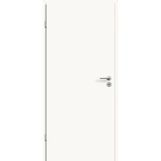 Kilsgaard Zimmertür weiß mit Zarge Set Typ 42/00 lackiert ähnlich RAL 9010, DIN Links, mm,735x1985 mm