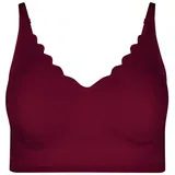SKINY Damen Bustier mit herausnehmbare Pads Micro Essentials 084272 Gr. 40 in Beet red - 40