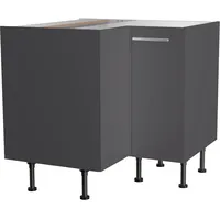 OPTIFIT Eckunterschrank Ingvar420 90 x 57 x 58,4 cm Anthrazit