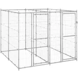 vidaXL Hundezwinger 4,84 m2 Stahl