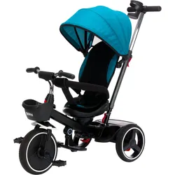 Dreirad FILLIKID "Niki 360", blau (türkis), Dreiräder, Kinder