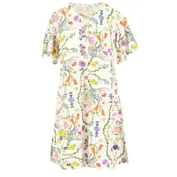Blutsgeschwister Minikleid Kaftan Wings - flower sun and moon L