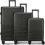 CAMEL ACTIVE Hanoi Koffer-Set 3-tlg. schwarz/khaki