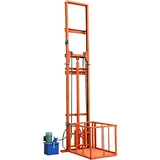 Elektrische Hebebühne mit Hydrauliksystem, wandmontiertes Design für Haushalt und industrielle Frachterhöhung