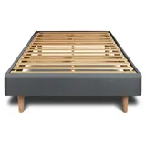 Lattenrost – Samtstoff – Bausatz zur Selbstmontage - 90x190 cm