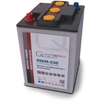Quality Batteries Q-Batteries 6SEM-230 6V 230Ah Semitraktionsbatterie