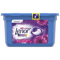 Lenor 3in1 PODS Colorwaschmittel Strahlendes Blütenbouquet, 12 Waschladungen