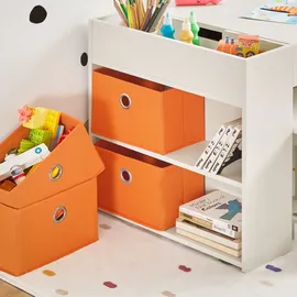 SoBuy Kindersitzgruppe KMB75 2 Stühle MDF weiß