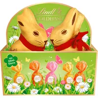 Lindt Oster Goldhase Nest Frühling Vollmilchschokolade Packung 200g