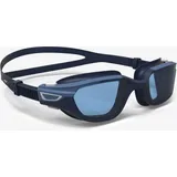 Schwimmbrille grosse Grösse getönt - Spirit blau/weiss L