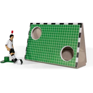 Tipp-Kick Torwandspiel – Tischfußball-Set mit Star-Kicker Spieler-Figur im Deutschland Dress, Fußball-Spiel für spannende Matches zwischendurch, Geschenkidee für Fans