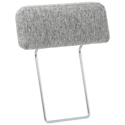 Kopfstütze HOME AFFAIRE "Texel", silber, B:52cm H:22cm T:12cm, Luxus-Microfaser (100% Polyester) Struktur ( 100% Polyester) Struktur fein ( 100% Polyester) Scheuertouren pro Qualität: Luxus-Microfaser: 18 000; Struktur fein: >45 000; Struktur: 100 000 Pilling pro Qualität: Luxus-Microfaser: 3-4; Struktur fein: 4; Struktur: 3-4 , Polsterauflagen