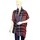 COLLEZIONE ALESSANDRO Schal " Karo " in rot | Gr.: onesize