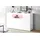 Home Affaire Real 130 x 81,5 x 40 cm Weiß hochglanz