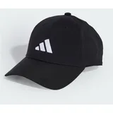 Adidas New Logo Embroidered Baseball Kappe Black / White Erwachsene (S/M)