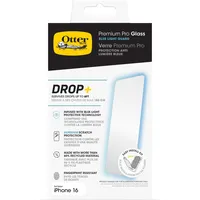 Otterbox Premium Pro Glass Blue Light Guard iPhone 16, - clear