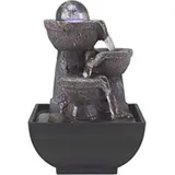 Famanu Zimmerbrunnen - Beruhigendes Wassergeräusch, Elegantes Design