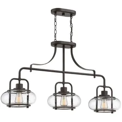 Trilogy Hängeleuchte bronze Quoizel QZ-TRILOGY-ISLE-OZ